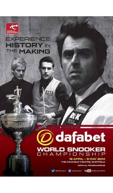 World Snooker Championship Official Programme