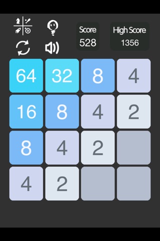 2048 Blue! screenshot 2