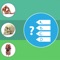 This app is a quiz which invites you to test your knowledge of human anatomy