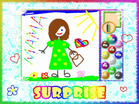 Пушистая раскраска - развивающая игра для детей screenshot 3