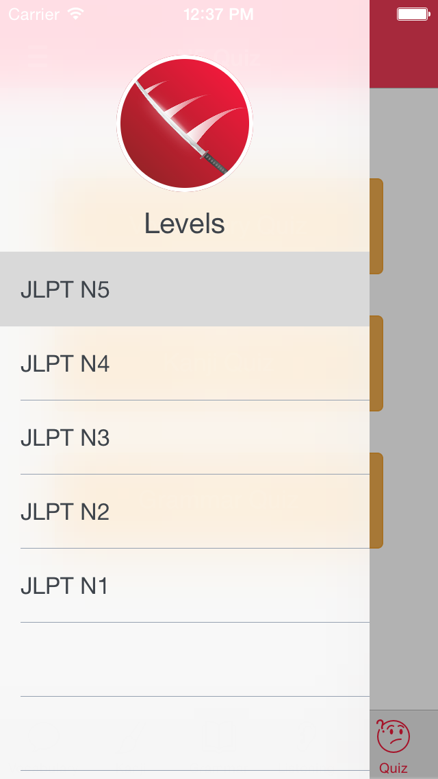 How to cancel & delete JLPT Samurai from iphone & ipad 2