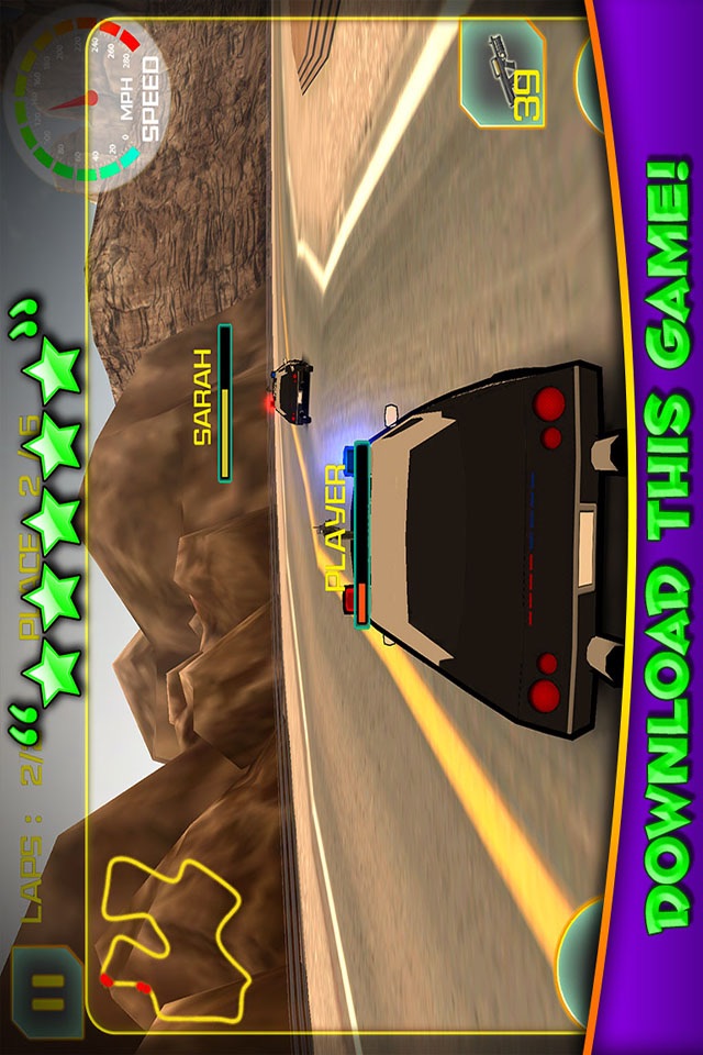 3D Police Car Race - Cop Racing Games screenshot 3