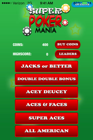 A Super Poker Mania! by Uber Zany screenshot 3