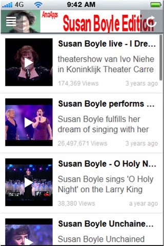 AmaApps Susan Boyle Edition + screenshot 2