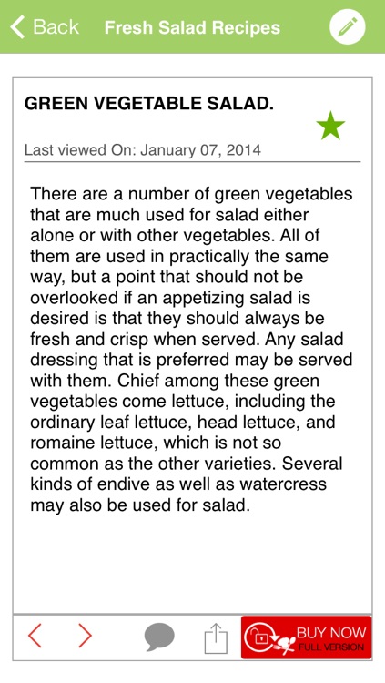 Fresh Salad Recipes