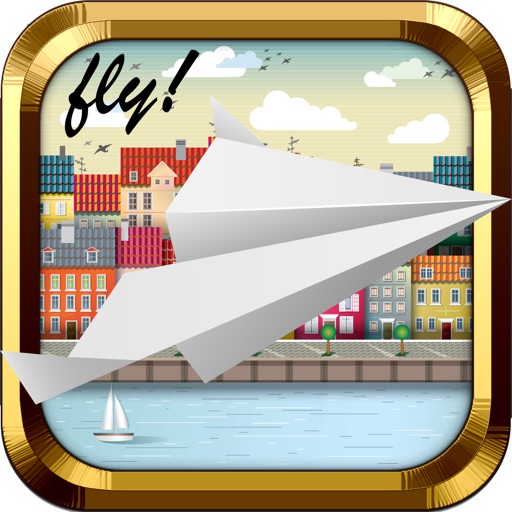 Paper-Plane Escape Toss - By Fun Game for the Kid iOS App