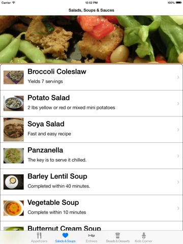 Bronte Vegetarian Cookbooks screenshot 3