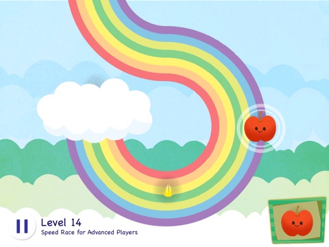 Visual Pursuit Exercise: Rainbow Slide screenshot 4