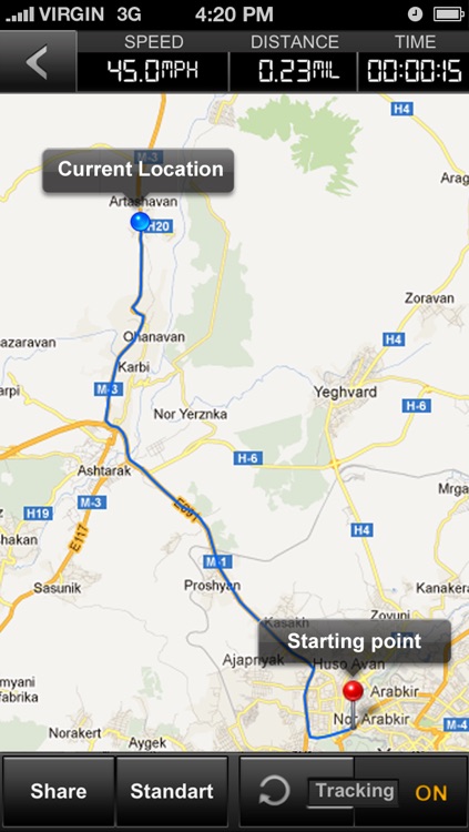 GPS speedometer Trip Computer (Car speedometer, Bike cyclometer )