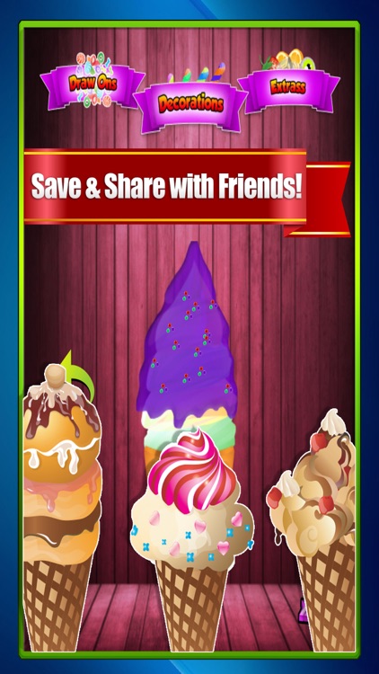 Frozen Goodies Fun Ice Cream Cone and Smoothie Maker Games for Kids screenshot-4