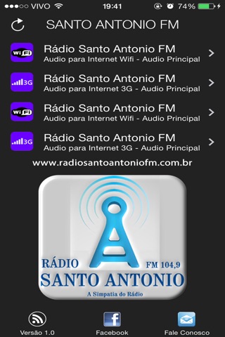 RADIO SANTO ANTONIO FM screenshot 2