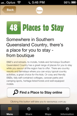 Savour Southern Queensland Country Australia screenshot 4