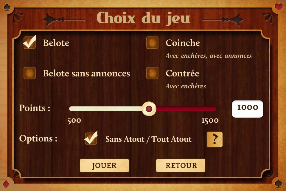 Belote & Coinche LITE screenshot 2