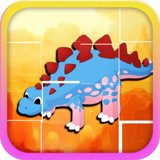 Dinosaur Puzzle - AoAo Children Puzzles Icon