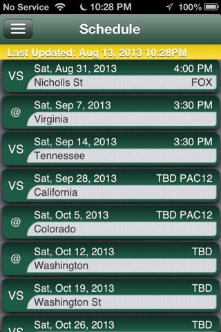 Oregon Football Live screenshot 3