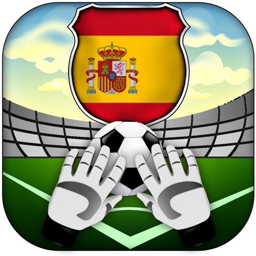 Super Flick Football - Spanish Goalkeeper Game - NO ADVERTS - KIDS SAFE APP Icon