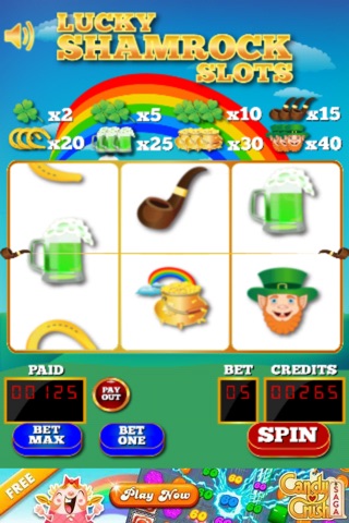 Lucky Shamrock Slots! screenshot 2