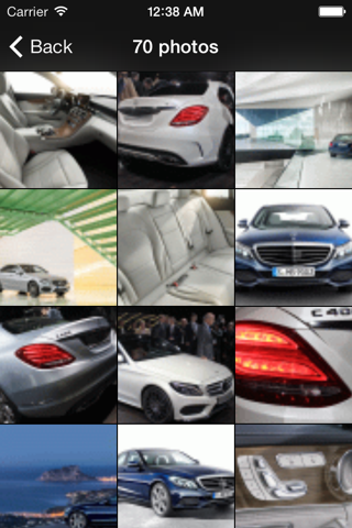 Cars Gallery-Mercedes Benz edition screenshot 4