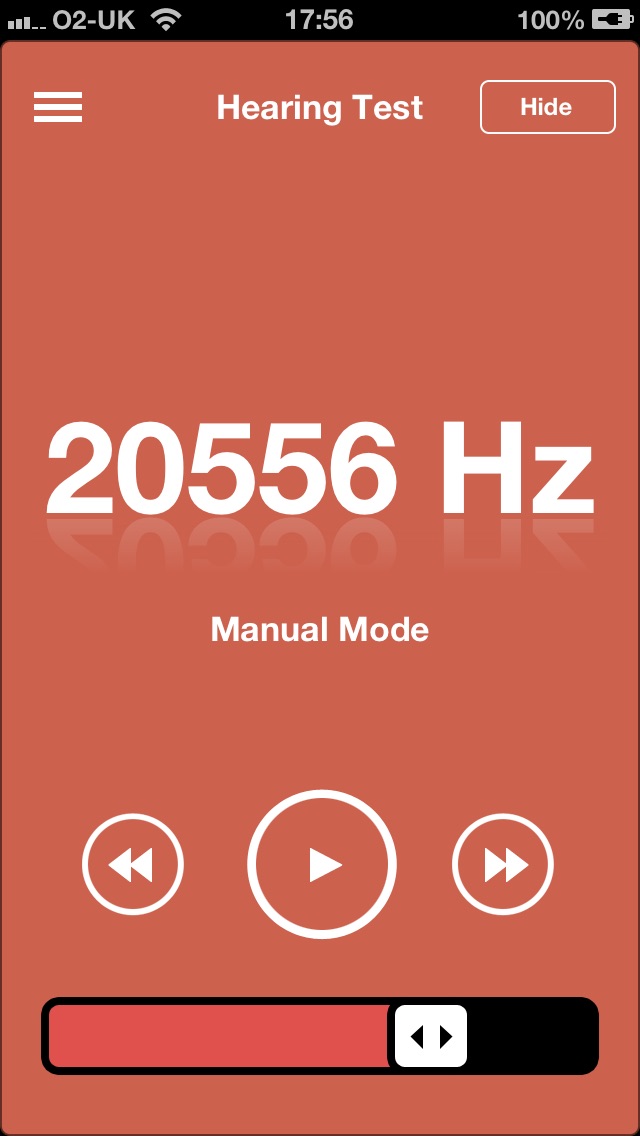 Hearing Test Screenshot 2