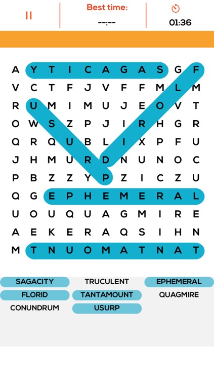 Find & Swipe: Search Words Puzzle Game Challenge