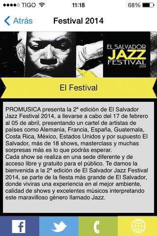El Salvador Jazz Fest 2014 screenshot 4