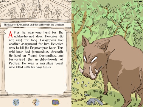 12 Labours of Hercules - an Interactive book. Lite screenshot 4