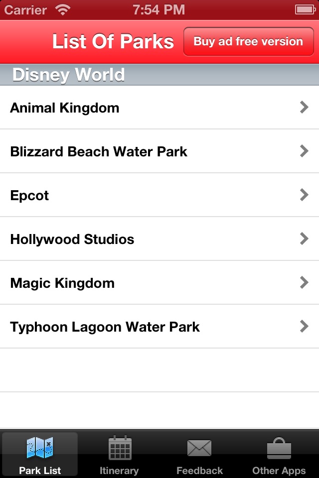 Disney-World Maps, Guides with Wait times screenshot 2
