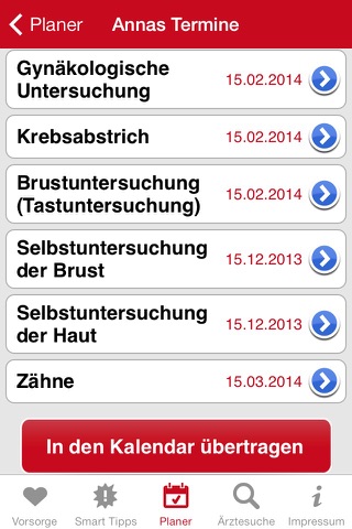 Gesund vorgesorgt. screenshot 3