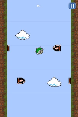 Super Turtle Shell Descent - Missile Thrust Super-Mario Universe Edition screenshot 4