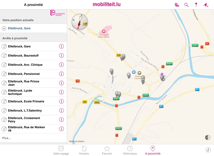 mobiliteit.lu for iPad screenshot-4