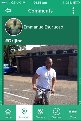 Orijine Social Network screenshot 3