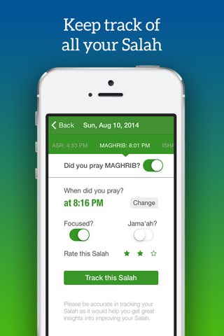 mySalah - Track your Salah, Perfect your Prayers - Athan, Qibla, Prayer Time Reminders screenshot 2