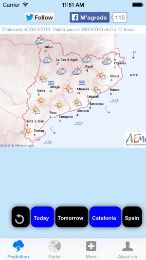 Barcelona's weather(圖1)-速報App