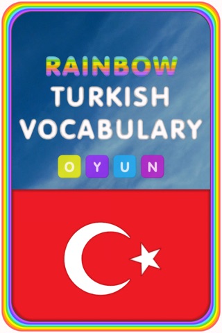 Rainbow Turkish Vocabulary Game screenshot 2