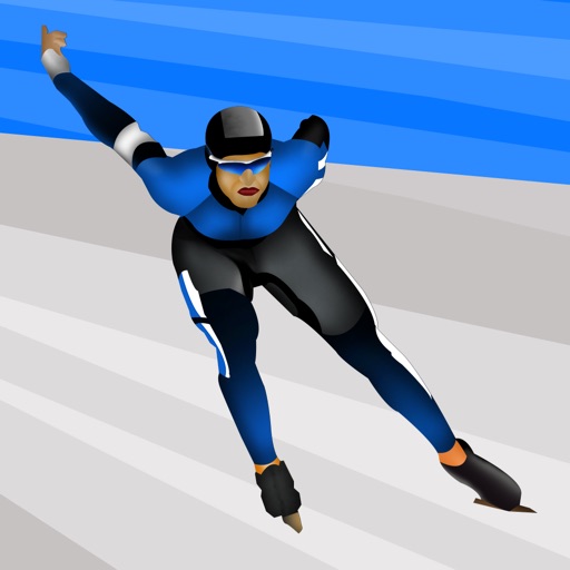 Ice It : The Winter Sport Speed Skating World Competition - Free Edition icon