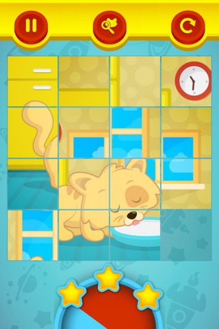 Spottie in space Jigsaw screenshot 3