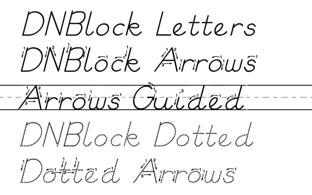 DN Block Letter Fonts(圖2)-速報App