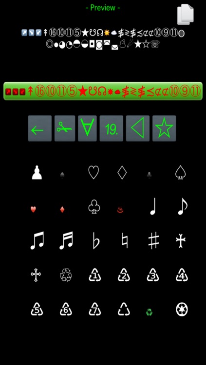 Super Symbols&Fonts  Keyboard with Cool Characters + Icons ToolBox