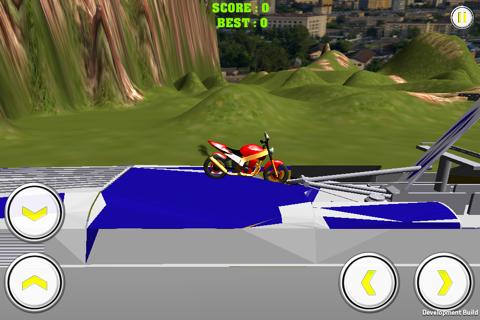 2.5D Gravity Motorcycle FREE screenshot 2