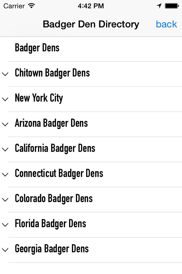 Badger Sports screenshot 2