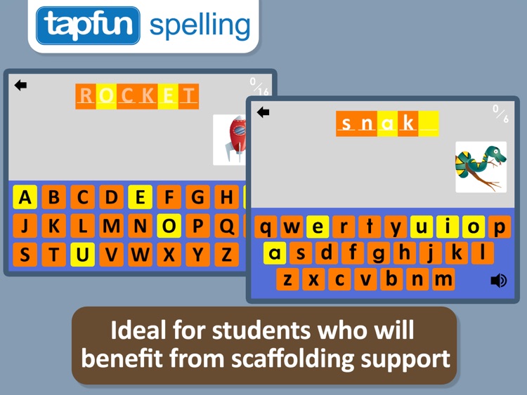 Spelling with Scaffolding for Speech Language Pathologists - Animals, Objects, Food and more