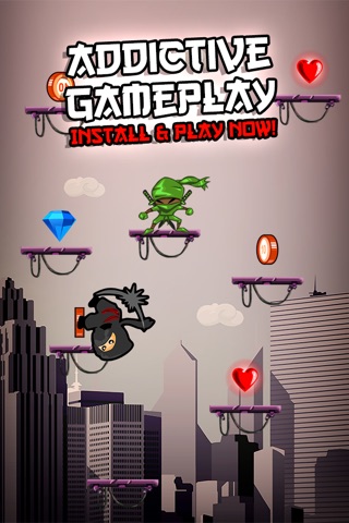 City Ninja Backflip Jump screenshot 2