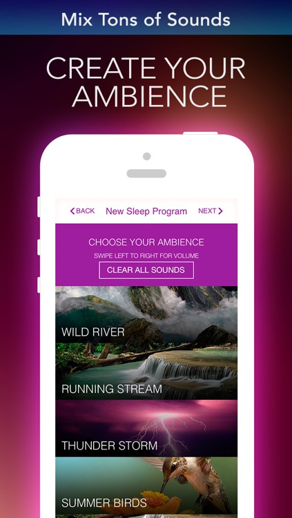 Alarm Clock Sleep Sounds Free: Guided Meditation for Relaxation Cycle, Hypnosis and insomnia screenshot-4