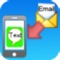 EMAIL 2 TEXT allows you to send text (SMS) messages to a person's cell phone using the an e-mail account configured on your iOS device, such as an iPhone, or iPad or iTouch