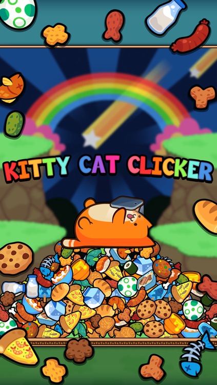 Kitty Cat Clicker - Feed the Virtual Pet Kitten with Fish, Pizza, Candy and Cookie Chips screenshot-4