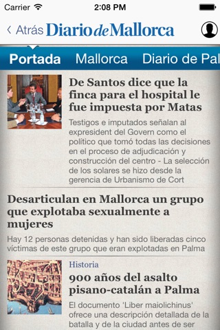 Diario de Mallorca screenshot 2
