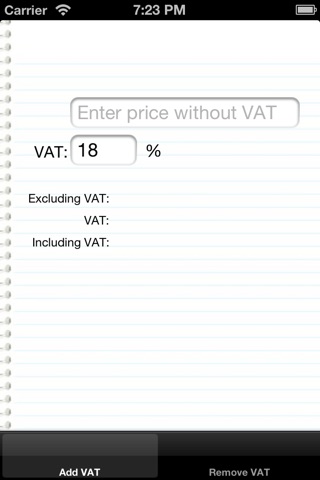 VAT TAX Calculator screenshot 2