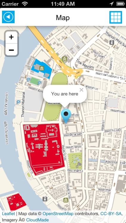 Bangkok offline map, guide & hotels