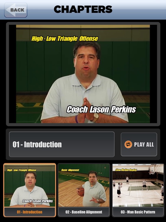 High-Low Triangle Offense: Attacking Man & Zone Defense - With Coach Lason Perkins - Full Court Basketball Training Instruction - XL