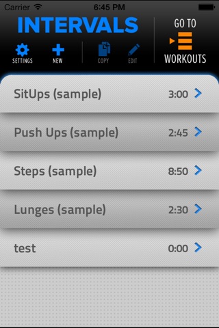 RPM - Reps Per Minute Interval Workout Trainer with Vocal Timer and Counter screenshot 2